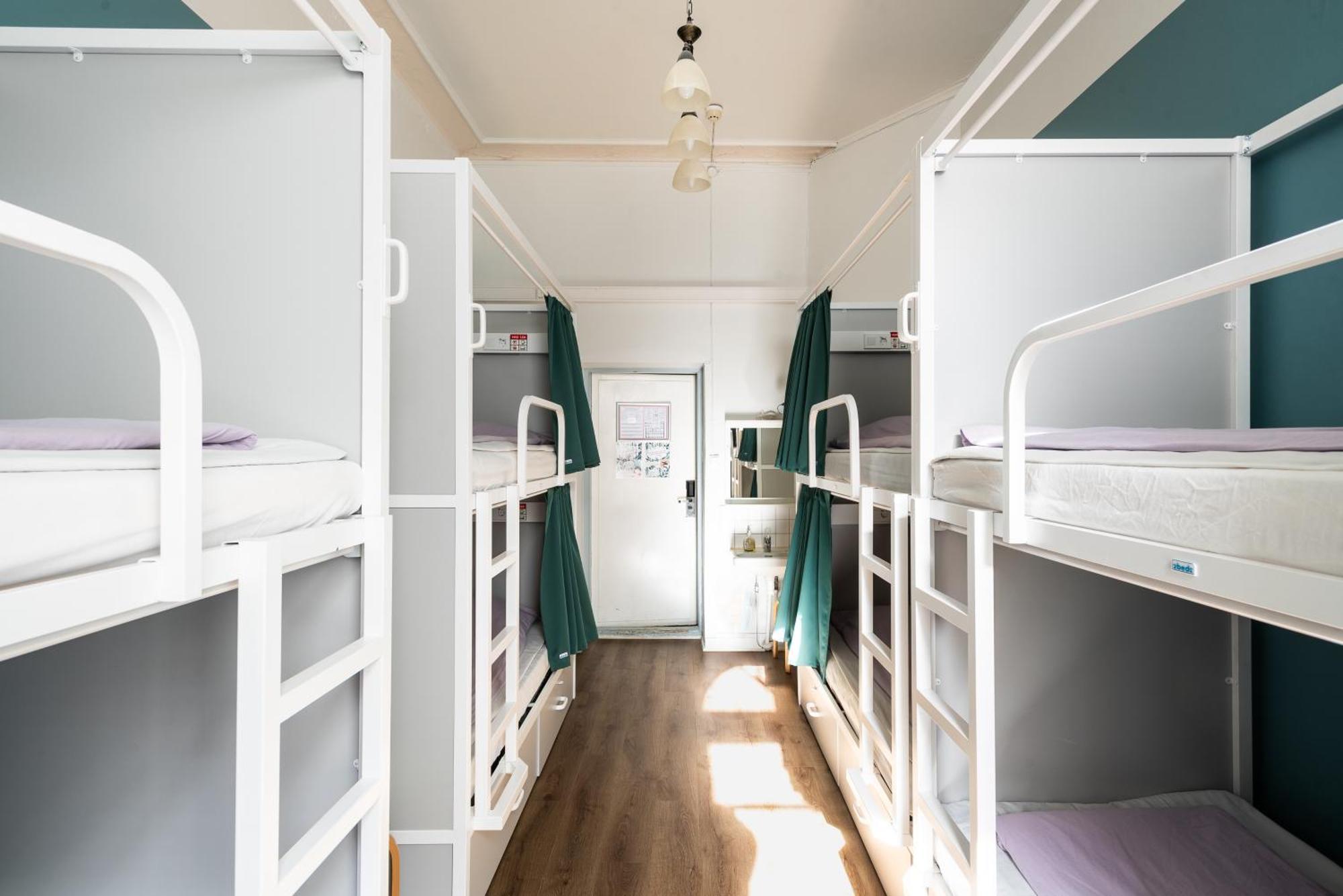 Single Bed 8-Bed Mixed Dormitory Room