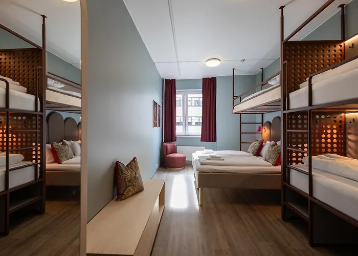 Bunks At Rode Vandrarhem Oslo